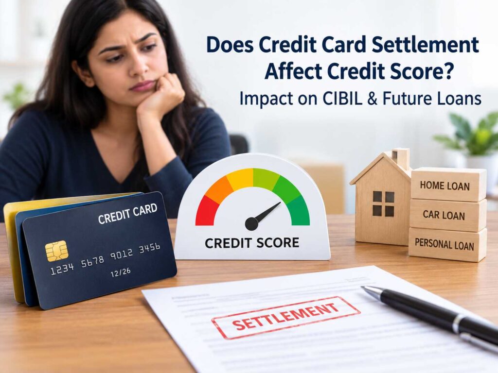 credit card settlement affect credit score